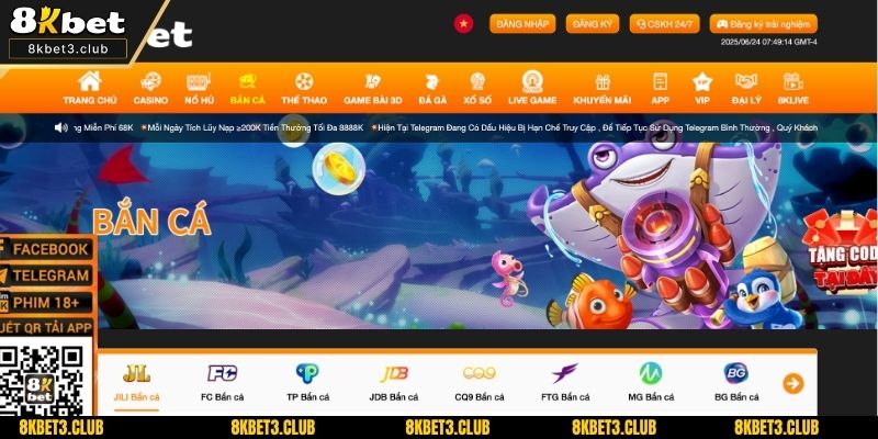 Bật mí tuyệt chiêu hack Bắn cá 8KBET – Đơn giản mà hiệu quả bất ngờ!