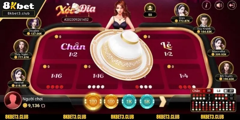 Hội viên nhận được mức thưởng hấp dẫn khi tham gia game tại 8kbet