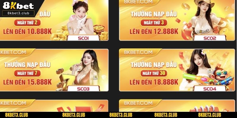 Mỗi chương trình tri ân sẽ diễn ra trong khung thời gian cố định
