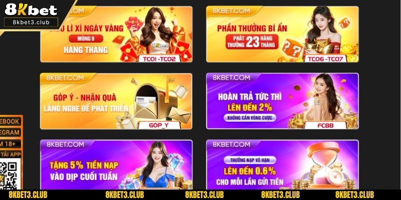 Tung nhiều ưu đãi từ sự kiện độc quyền trên hệ thống